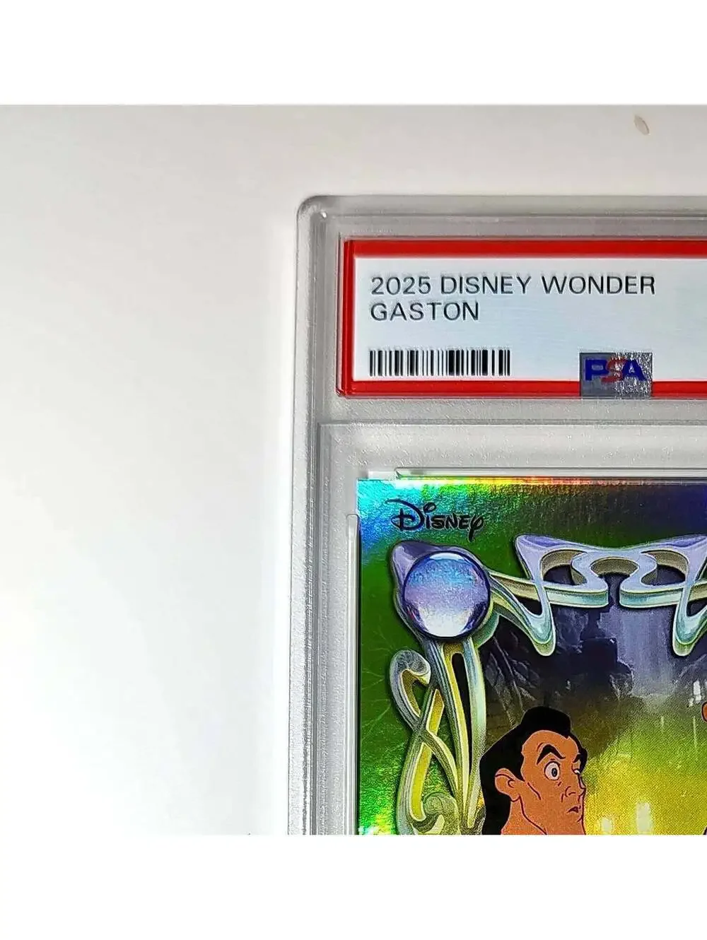Gaston 2025 Topps Disney Wonder #177 Card Beauty and the Beast PSA 10
